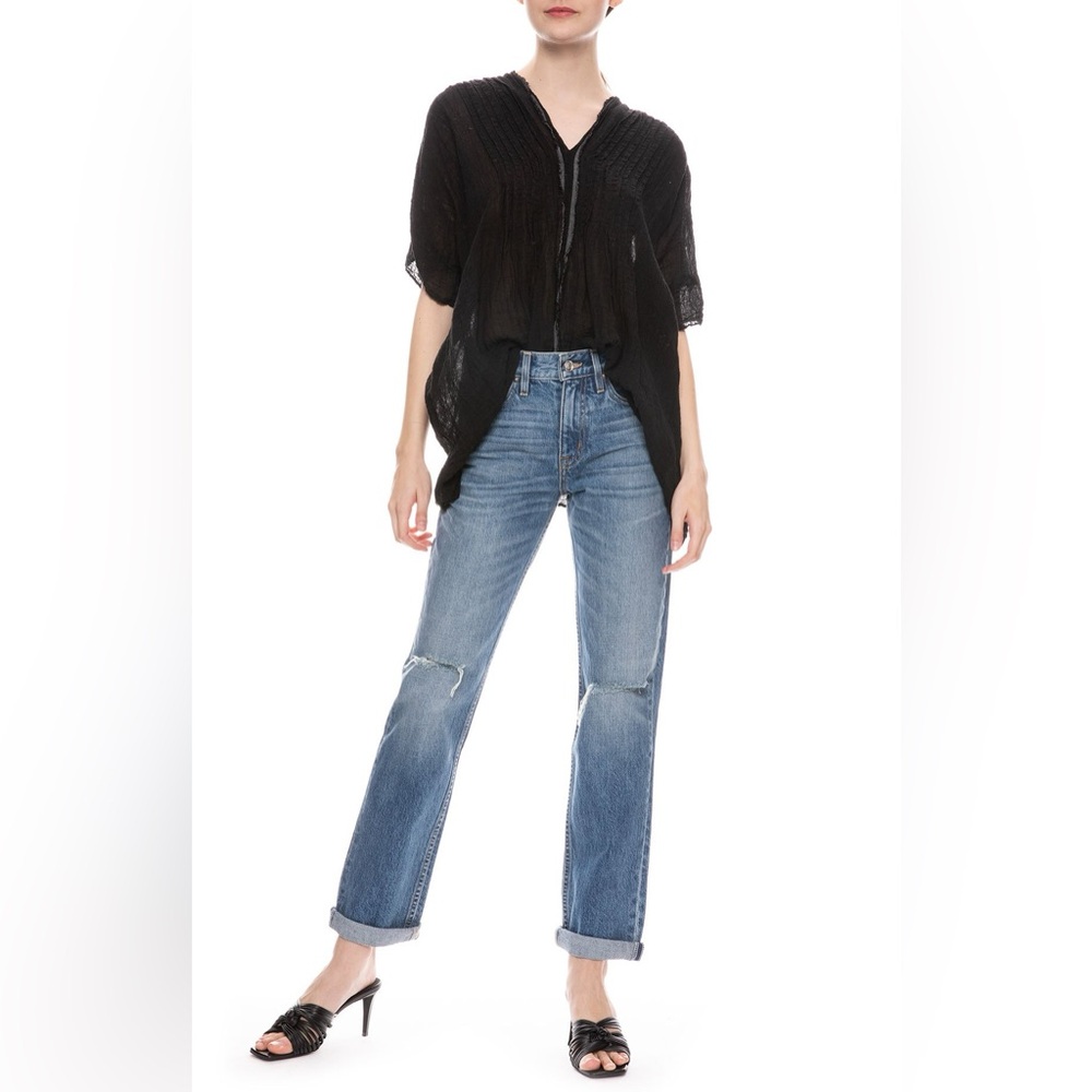 SLVRLAKE Blue Boyfriend Jeans Relaxed Fit